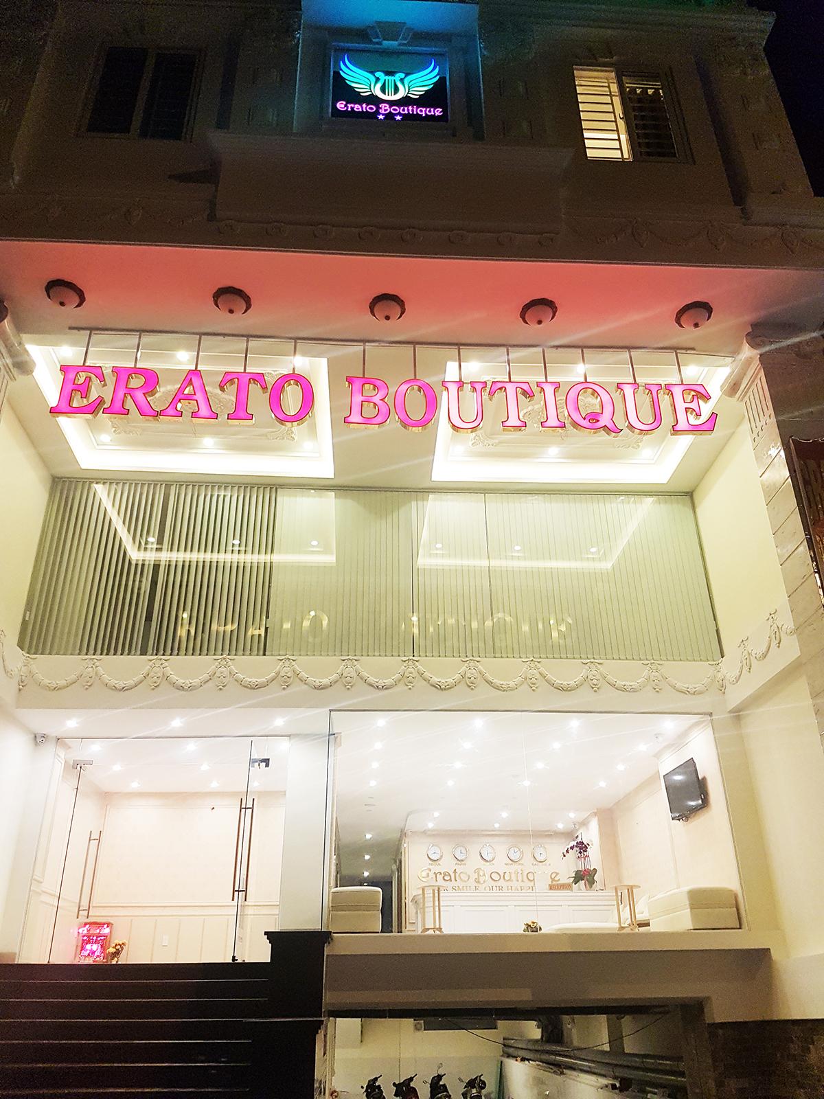 Erato Boutique Hotel Ho Chi Minh-staden Exteriör bild